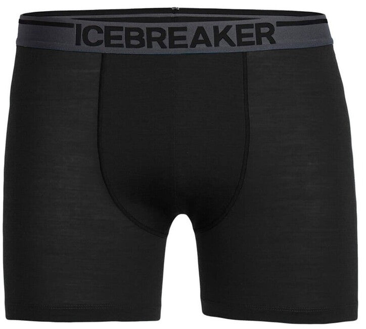 Icebreaker Anatomica moške boksarice, črne