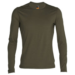 Icebreaker 200 Oasis men's thermal long-sleeve t-shirt, green