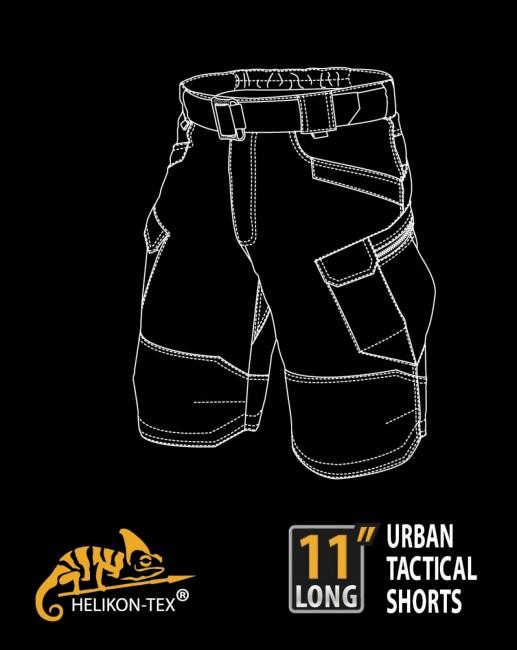 Helikon-Tex Urban Tactical 11" Σορτς Rip-Stop Polycotton, Coyote