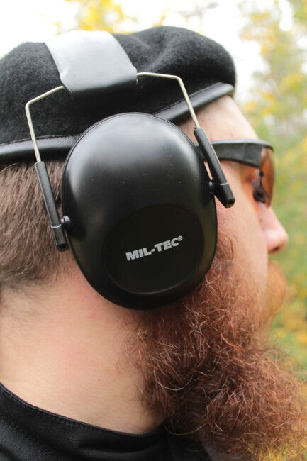 Mil-Tec Noise Canceling Headphones, Olive