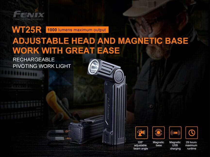 Fenix WT25R delovna svetilka