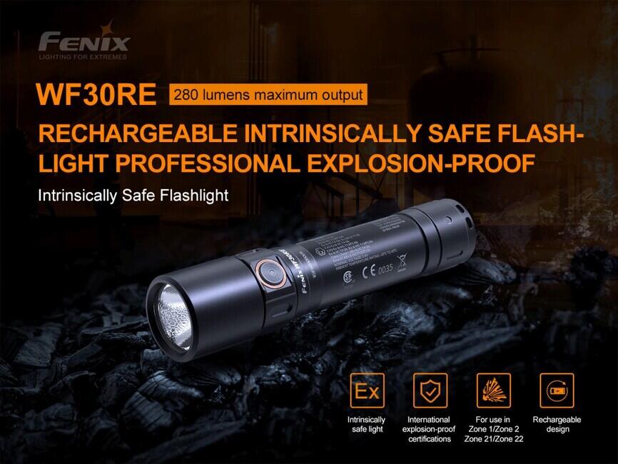 Fenix WF30RE φακός