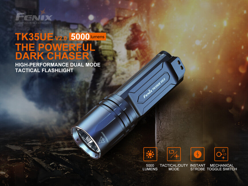 Fenix LED Flashlight TK35 UE V2.0 (5000 lumens)