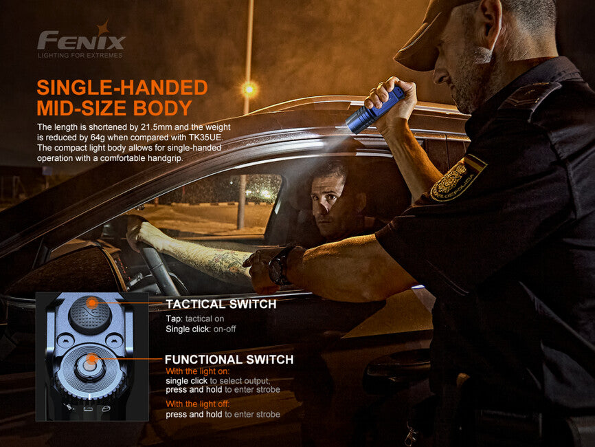 Fenix LED Flashlight TK35 UE V2.0 (5000 lumens)