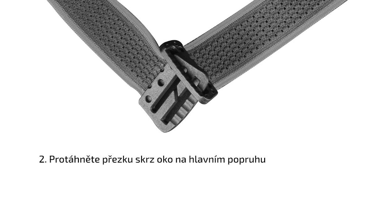 Fenix AFH-02 komplet trakov 2,5cm, črna