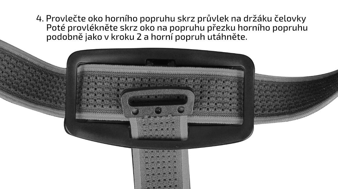 Fenix AFH-02 komplet trakov 2,5cm, črna