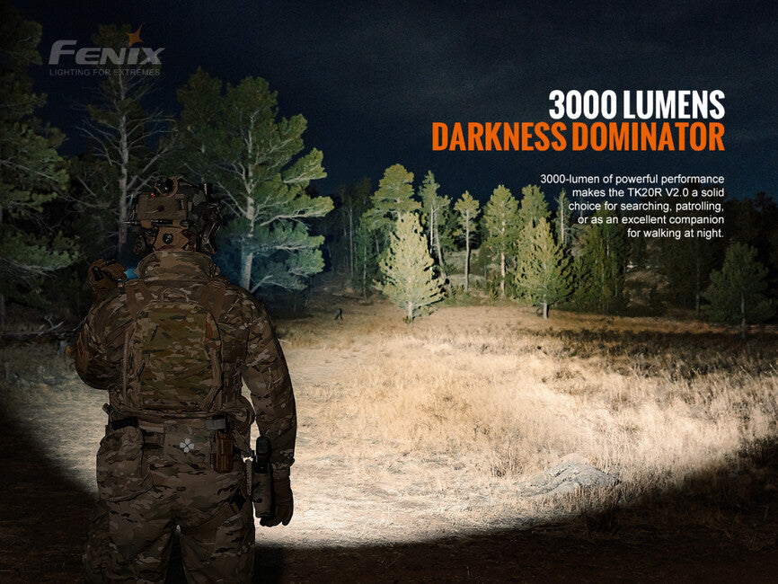 Fenix TK20R V2.0 nabojno svetilko taktična