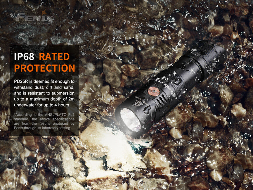 Fenix PD25R žepna svetilka
