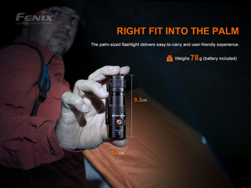 Fenix PD25R žepna svetilka