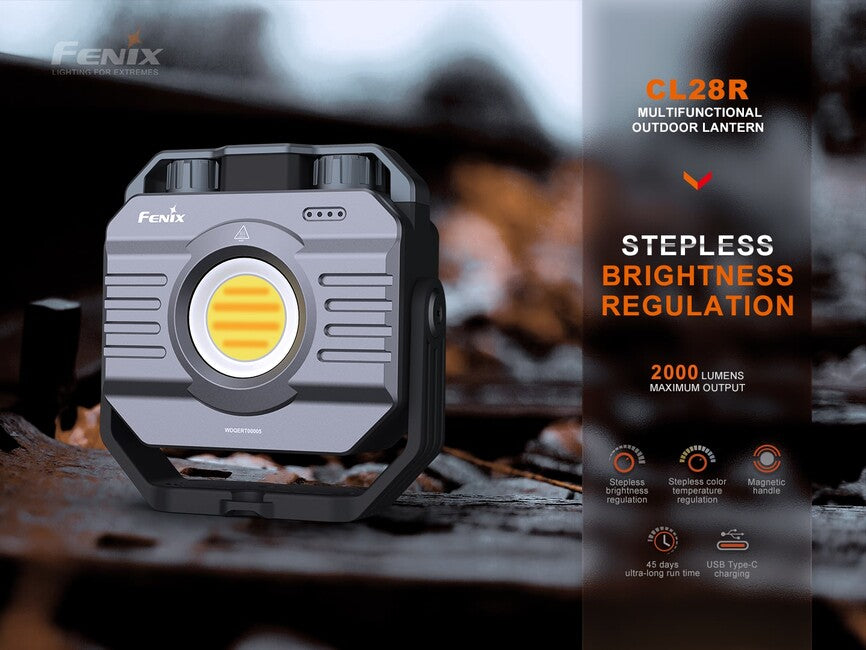 Fenix CL28R Work Light with Power Bank