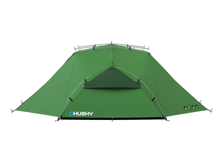 HUSKY Extreme Lite Brofur 4 Tent, Green