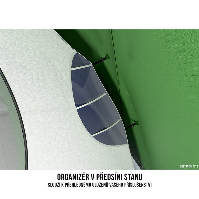 HUSKY Boston 6 Dural Tent, Green
