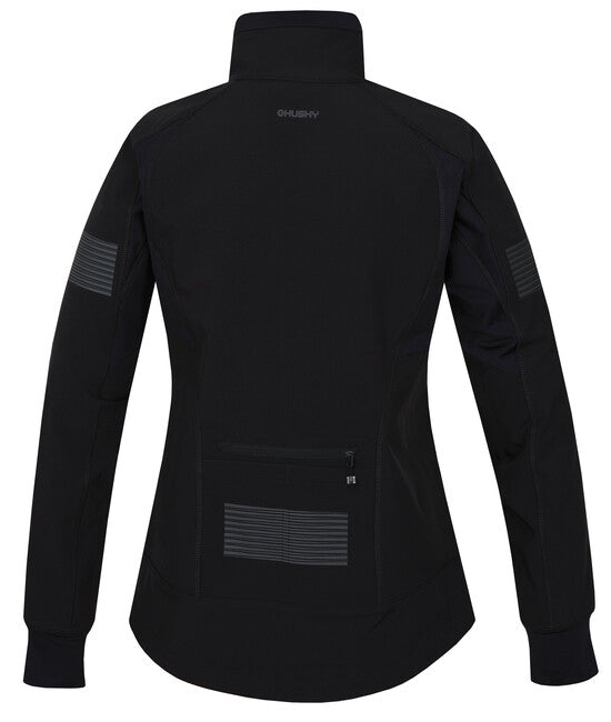 HUSKY Scooby ženska softshell jakna, temno siva