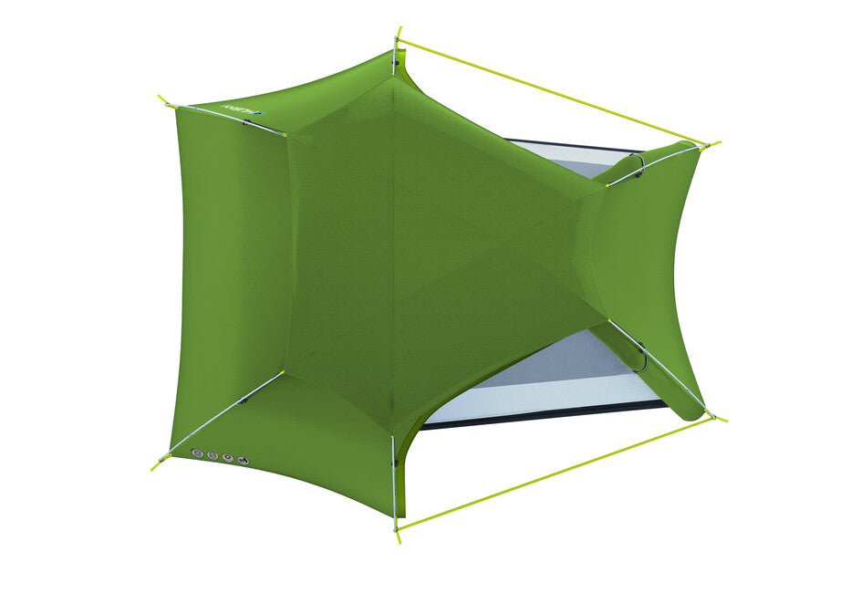 HUSKY Sawaj Triton 2 šotor Ultralight, zelena