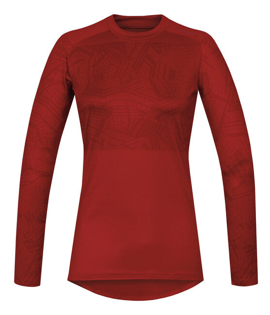 HUSKY Active Winter Termoprádlo ženska majica z dolgimi rokavi, rdeča