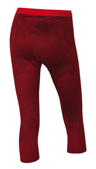 HUSKY Winter Active termo hlače 3/4 ženski, temno rjava