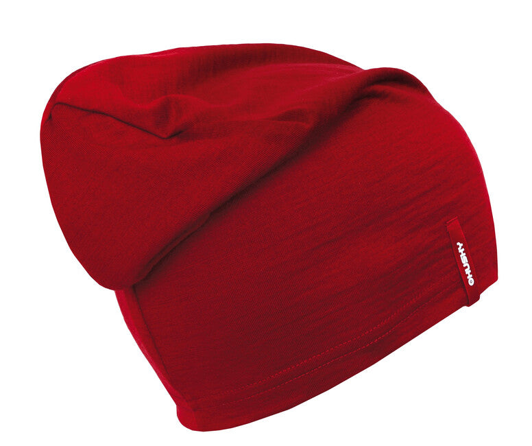HUSKY Merhat kučma Merino, rdeča