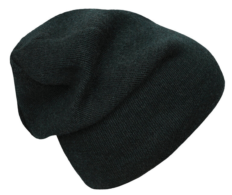 HUSKY Merhat 2 moška merino kapa, khaki melirana