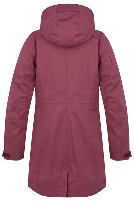 HUSKY Nut jakna softshell ženski, temno vinjena