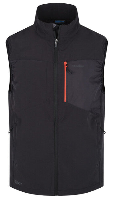 HUSKY Salien M men's softshell vest, black