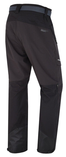 HUSKY Krony men's outdoor trousers, black