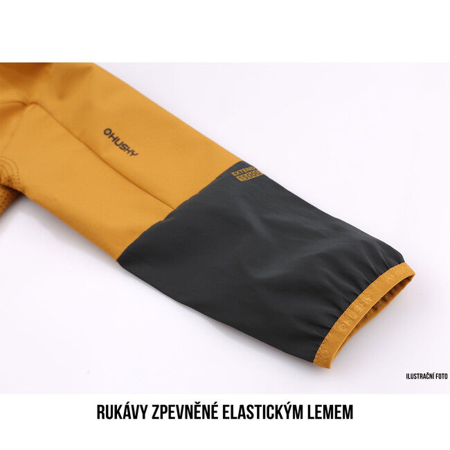 HUSKY Sonny K otroška softshell jakna, gorčična