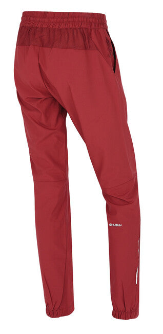 HUSKY Speedy Long črne hlače za na prostem, ženski, temno bordo
