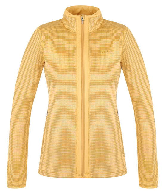 HUSKY Artic Zip women's zip sweatshirt, yellow