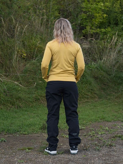 HUSKY Artic Zip women's zip sweatshirt, yellow