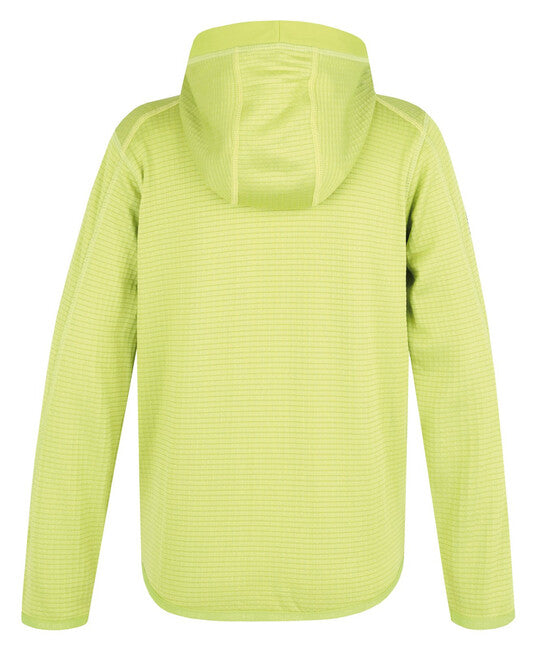 HUSKY Artic zadrga pulover s kapuco, otroški, svetlo zelena / temno khaki