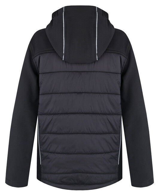 HUSKY Swany K polnjena jakna otroška softshell, črna