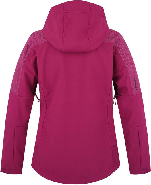 HUSKY Sevan γυναικείο softshell μπουφάν, σκούρο magenta