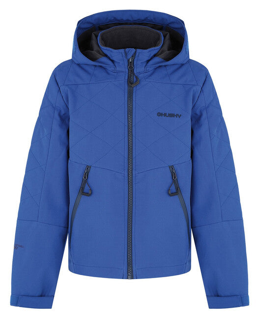 HUSKY Salex K softshell jakna otroška, temno modra
