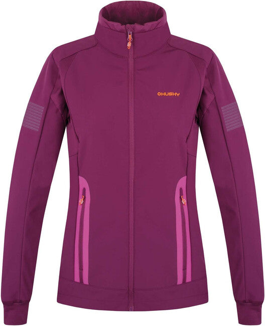 HUSKY Scooby ženska softshell jakna, bordo