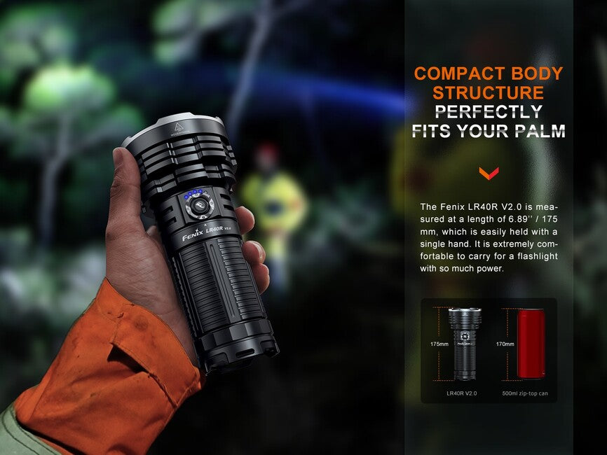 Fenix LR40R V2.0 svetilka nabijalna LED