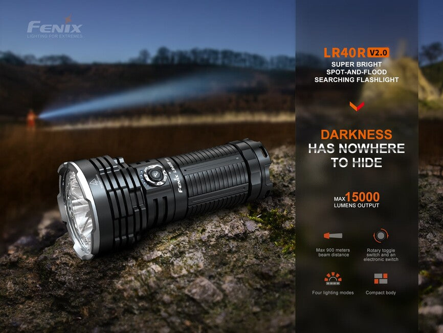 Fenix LR40R V2.0 svetilka nabijalna LED