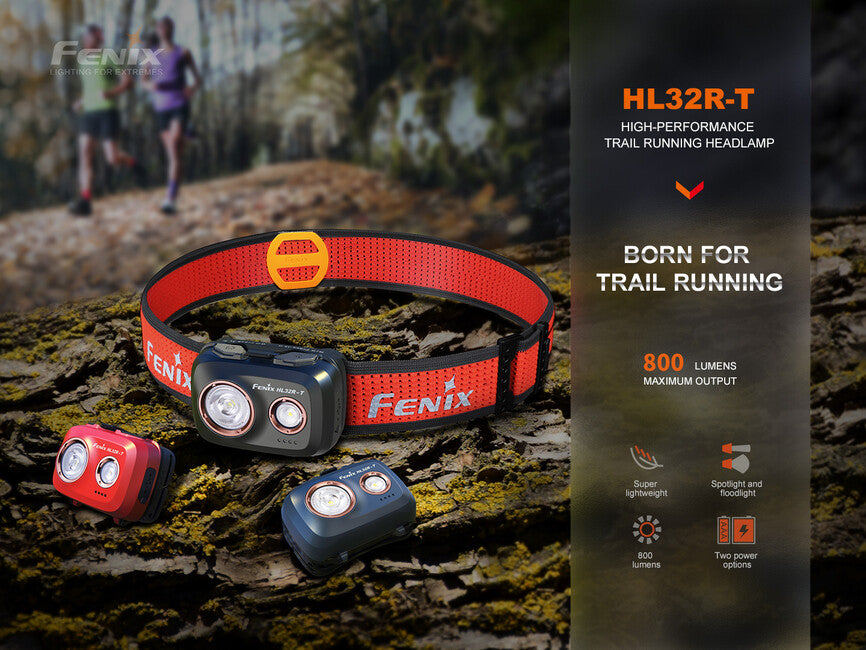Fenix HL32R-T Headlamp, Navy Blue