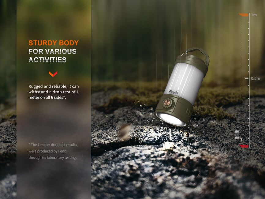 Fenix CL26R PRO Rechargeable Lantern, Marble
