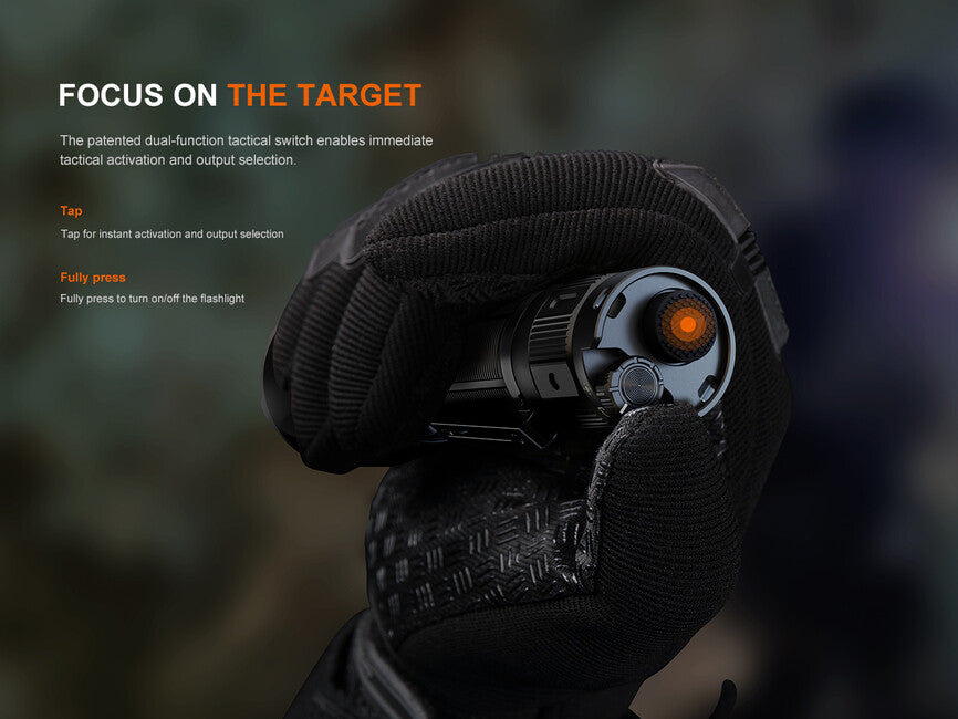 Fenix TK22R Tactical Rechargeable Flashlight