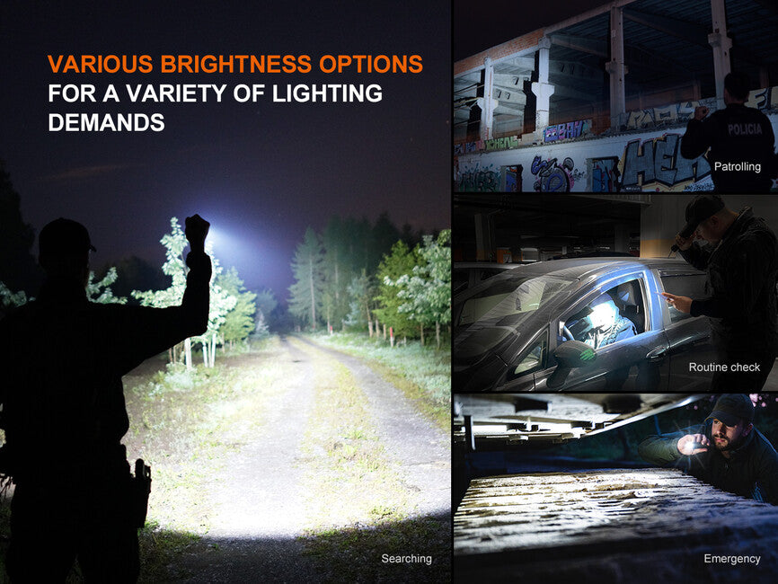 Fenix TK22R Tactical Rechargeable Flashlight