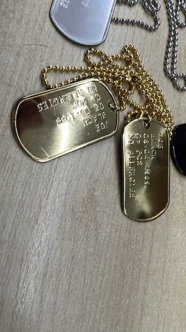 O&T razenie pasjih ploščic - Dog Tags