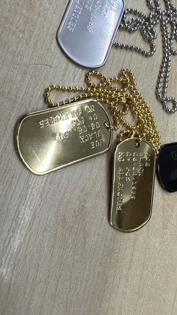 O&T razenie pasjih ploščic - Dog Tags