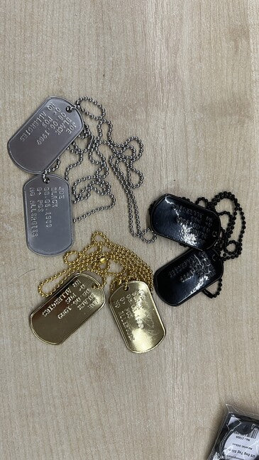 O&T razenie pasjih ploščic - Dog Tags