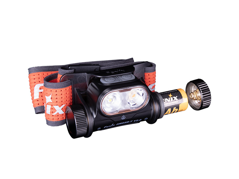 Fenix HM65R-T V2.0 Rechargeable Headlamp, Dark Purple
