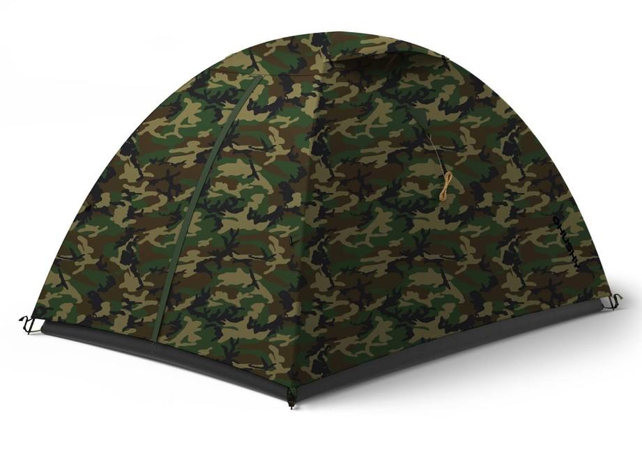 HUSKY Šotor Bizam 2 Outdoor vojaško zelena