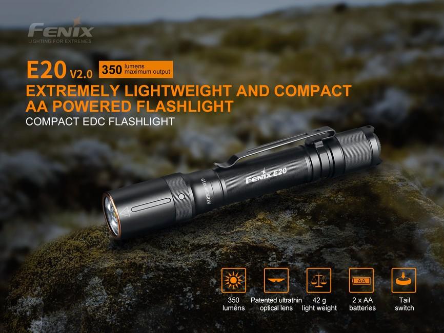 Fenix E20 V2.0 svetilka