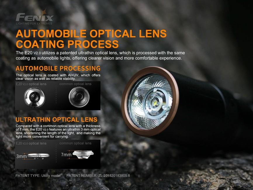 Fenix E20 V2.0 svetilka