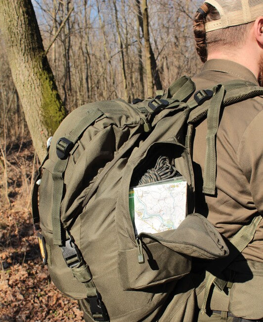 Mil-Tec Ranger nahrbtnik vojaški 75l, črn