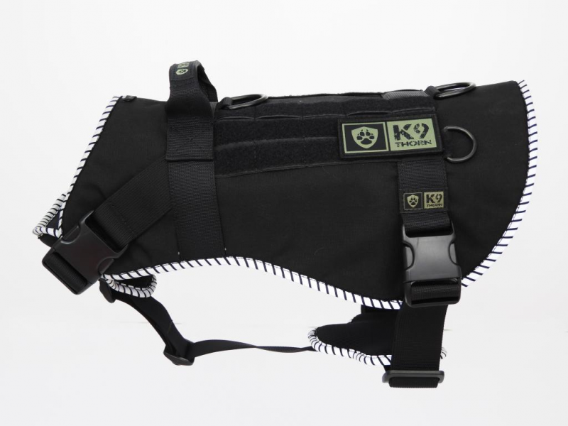 K9 Thorn Harness with Reflective Element Echo M, Black