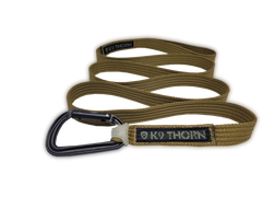 K9 Thorn Express lead, coyote, 100 cm